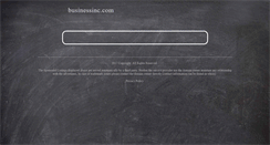 Desktop Screenshot of businessinc.com